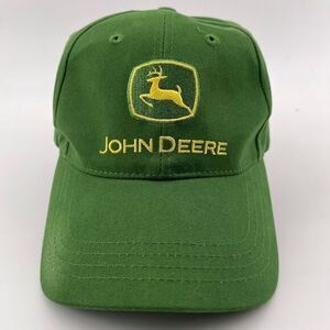 John Deere Green Baseball Cap‎ Embroidered Logo Adjustable Hat